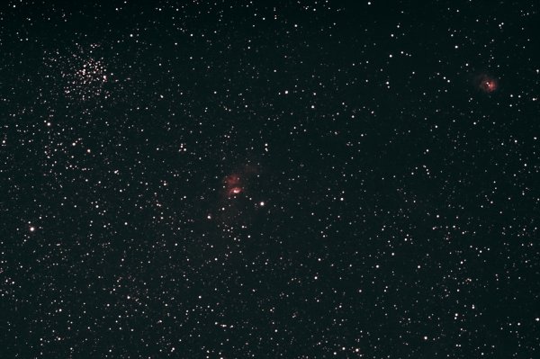 M52 und Bubble Nebula