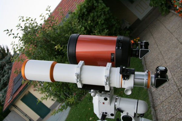 Williams FLT110 und Celestron SC8